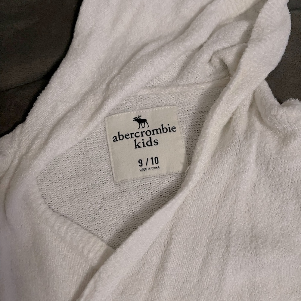 White sweater, looks great over a winter dress!